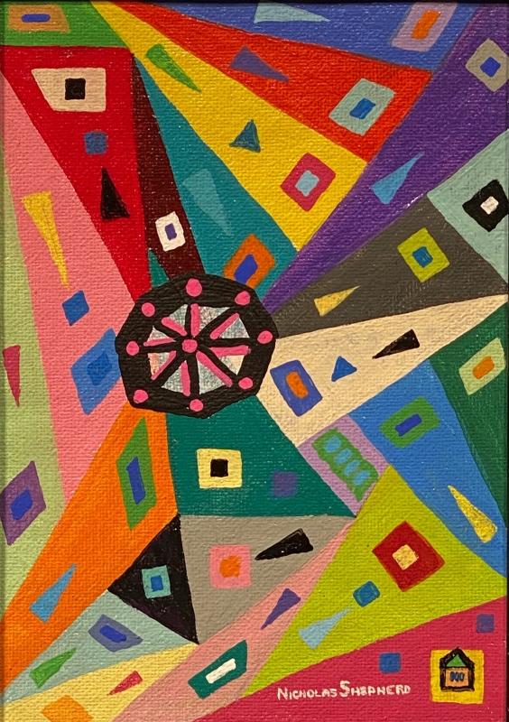 Wheel of Time by artist Nicholas Shepherd